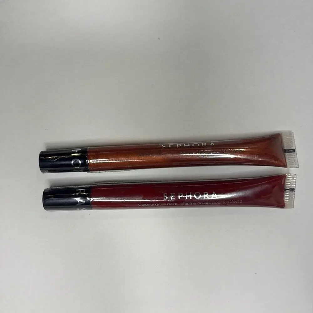 NWT 2 Sephora colorful gloss balm bundle in shades show and tell and tomboy